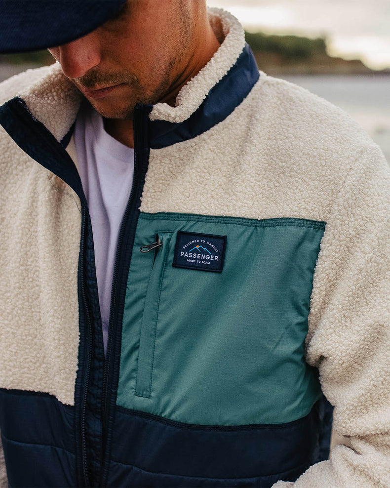 Passenger Born Explorer Recycled Polar-Lined Sherpa Fleece Birch