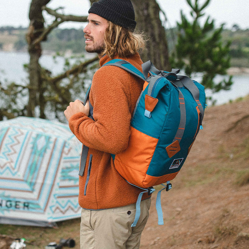 Passenger Offgrid 1/4 Zip Recycled Sherpa Fleece Glazed Ginger