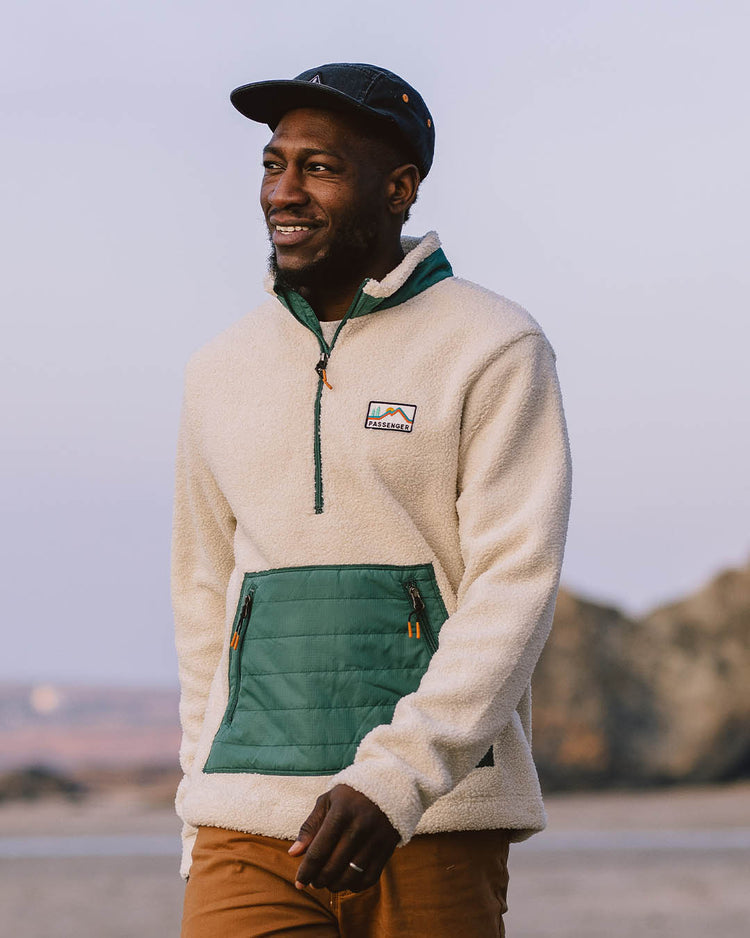 Passenger Oceanside Recycled Polar-Lined Sherpa Fleece Birch