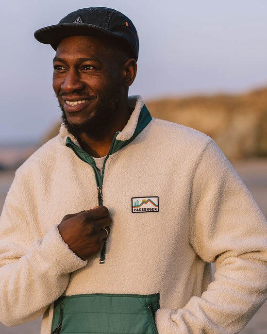 Passenger Oceanside Recycled Polar-Lined Sherpa Fleece Birch