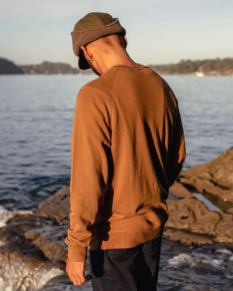 Passenger Evenfall Recycled Cotton Sweatshirt Rubber