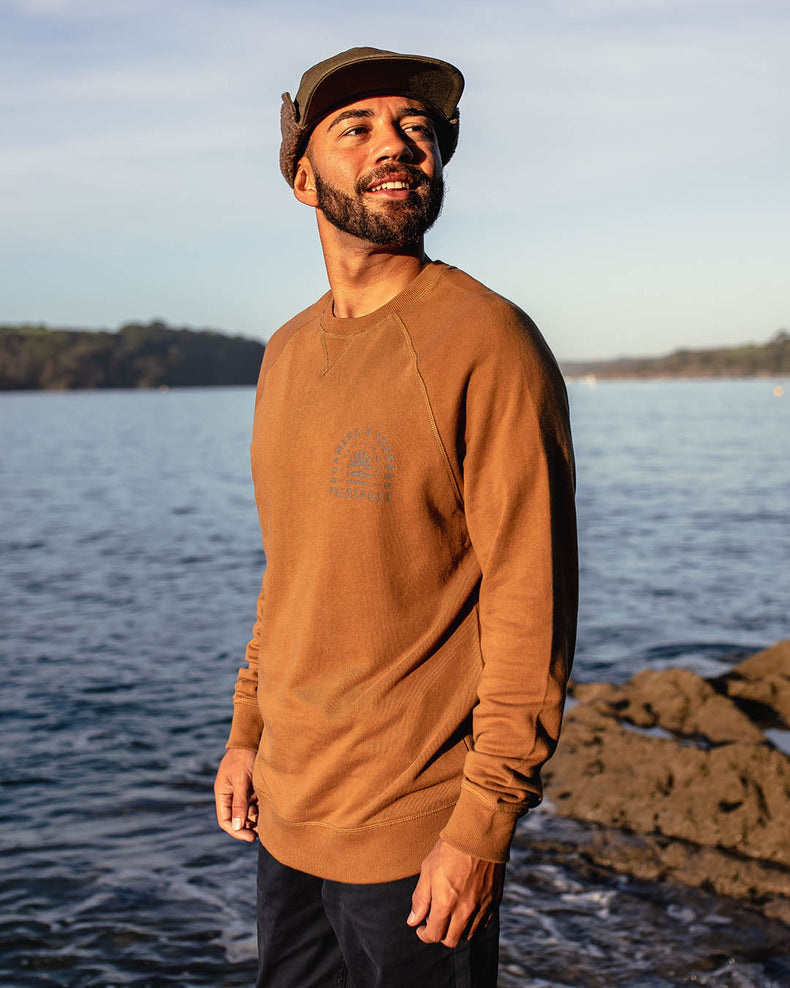 Passenger Evenfall Recycled Cotton Sweatshirt Rubber