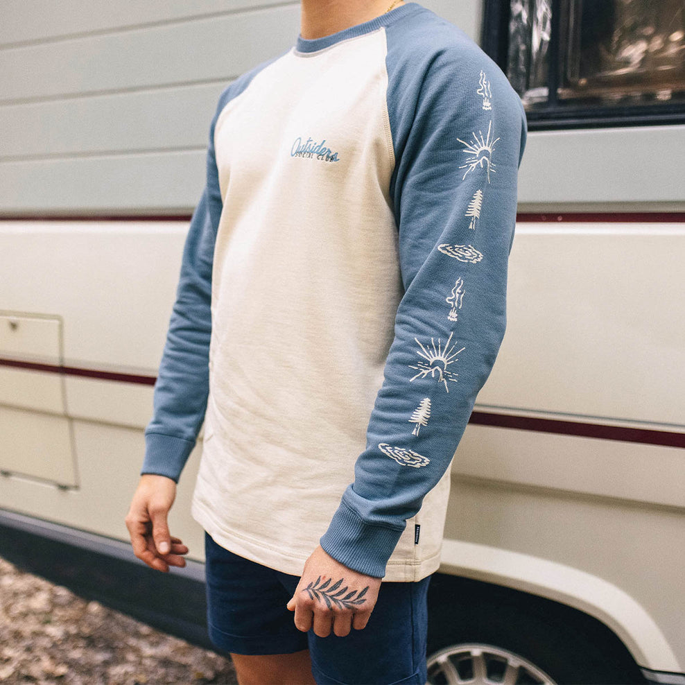 Passenger Osc Recycled Cotton Sweatshirt Birch