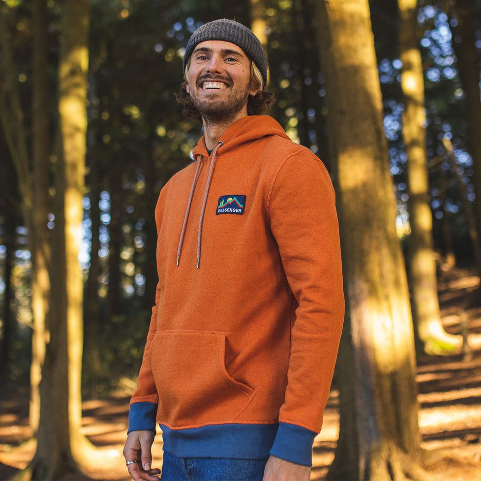 Passenger Paramount Recycled Hoodie Picante Marl