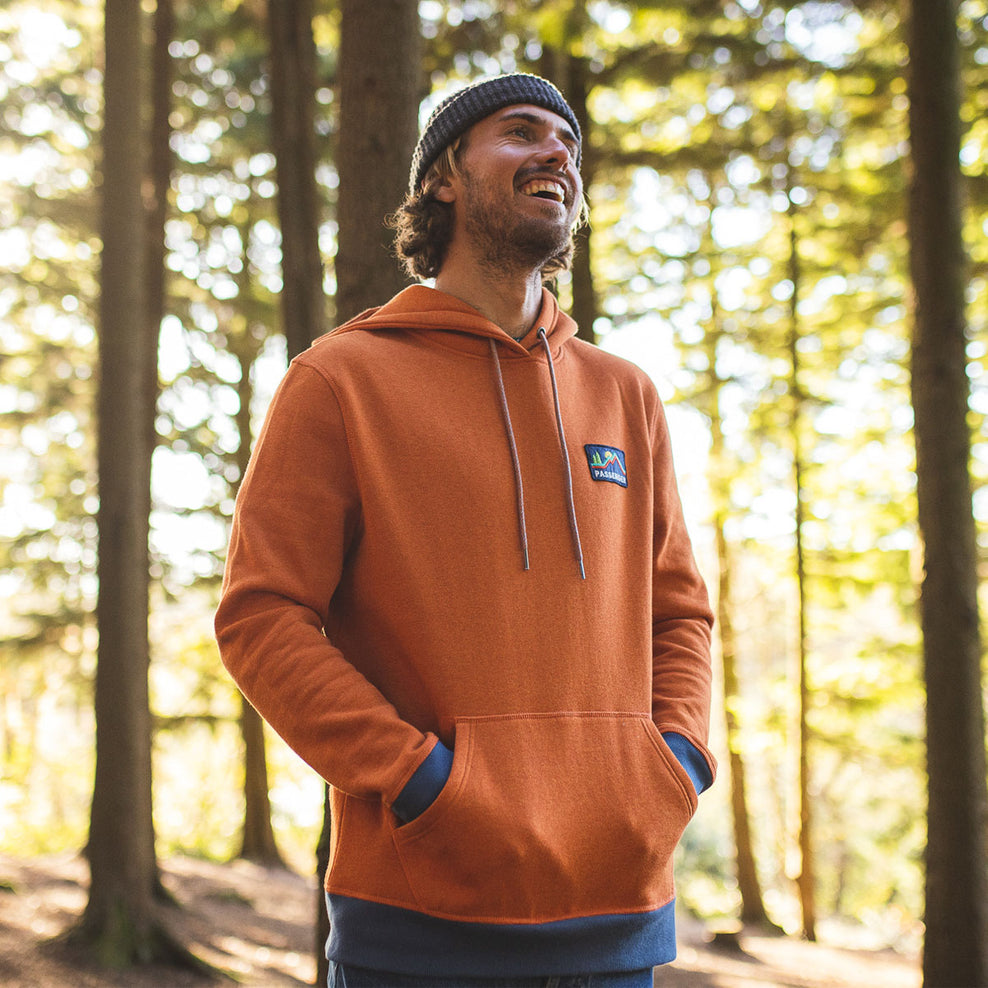 Passenger Paramount Recycled Hoodie Picante Marl