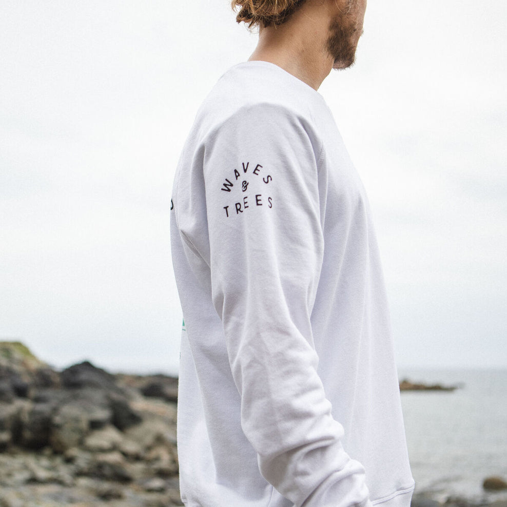 Passenger La Paz Recycled Sweatshirt Milky White