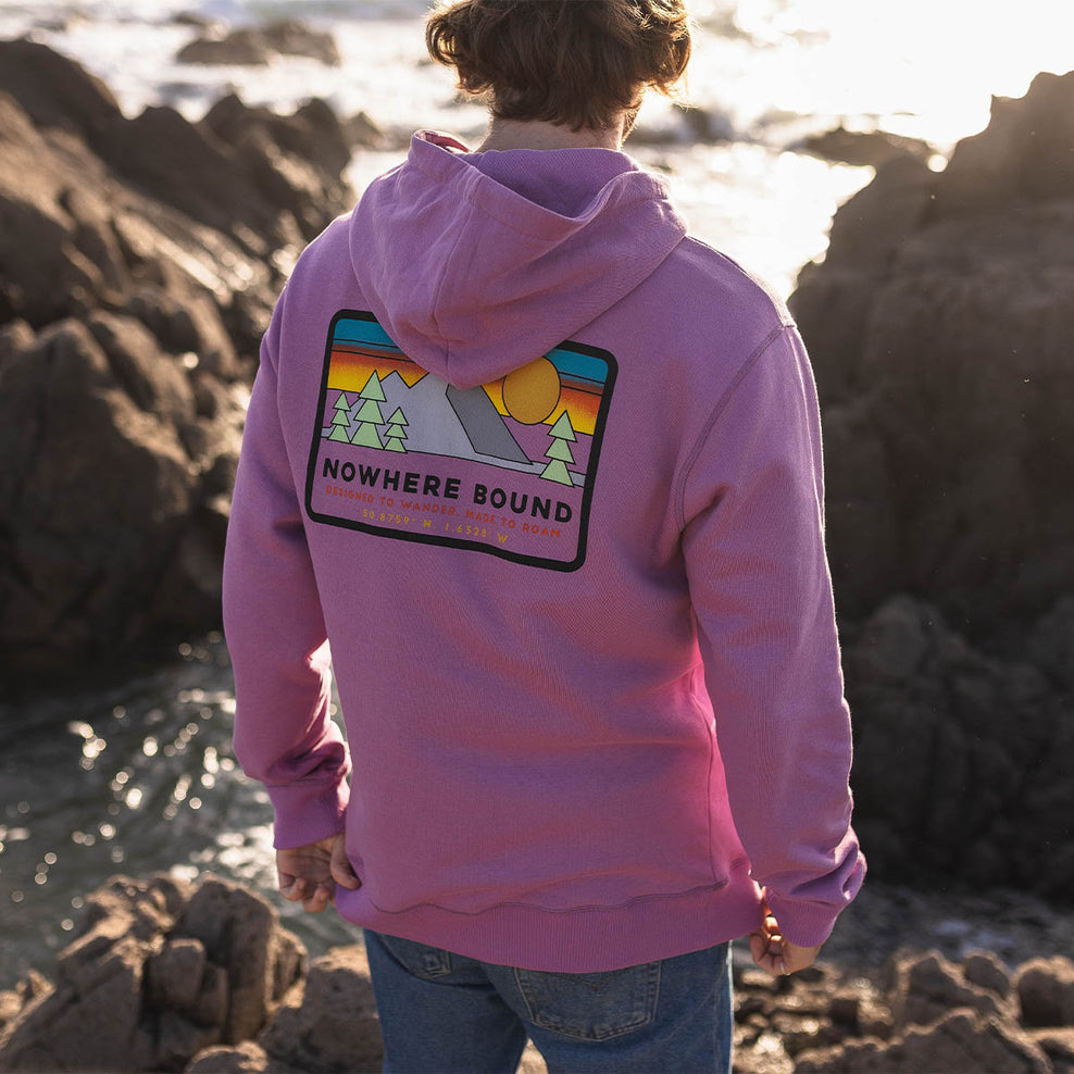 Passenger Tourer Recycled Cotton Hoodie Orchid