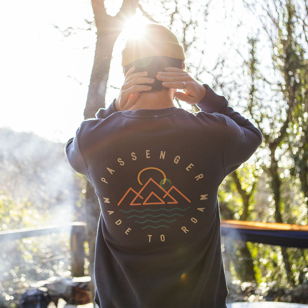 Passenger Escapism Recycled Sweatshirt Dark Denim