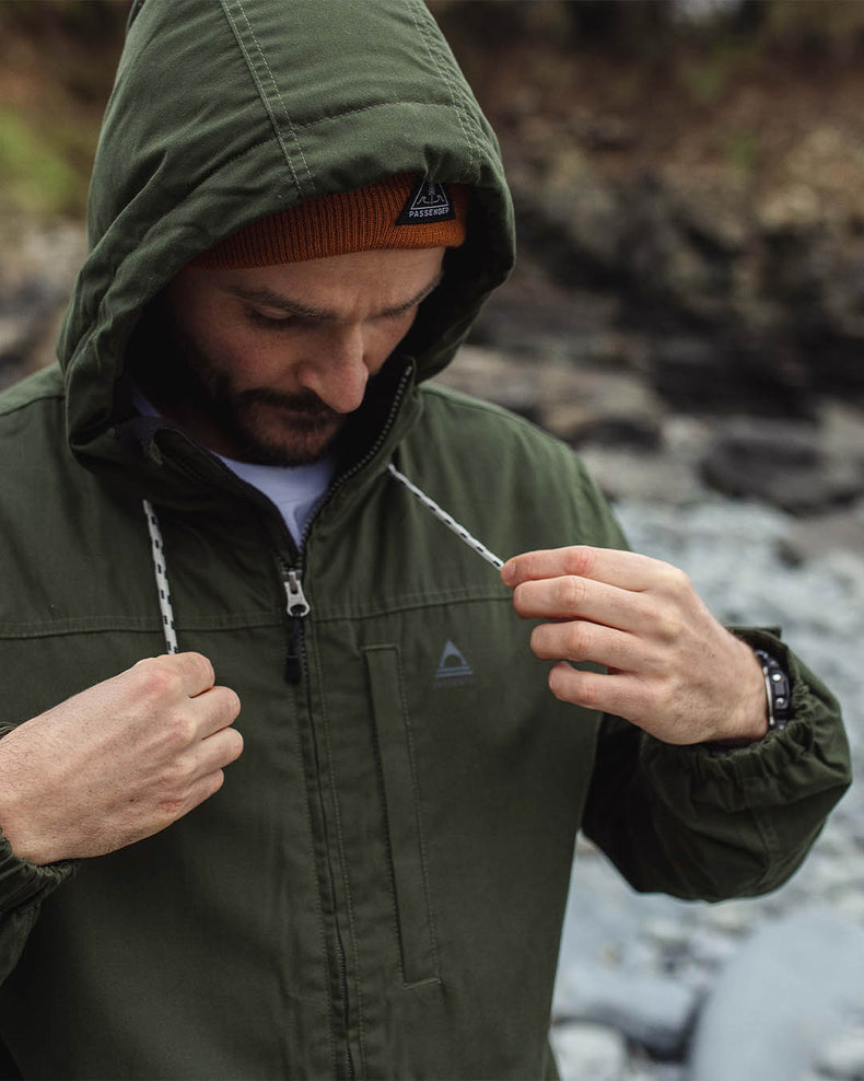 Passenger Discover Recycled Sherpa Lined Jacket Fir Tree