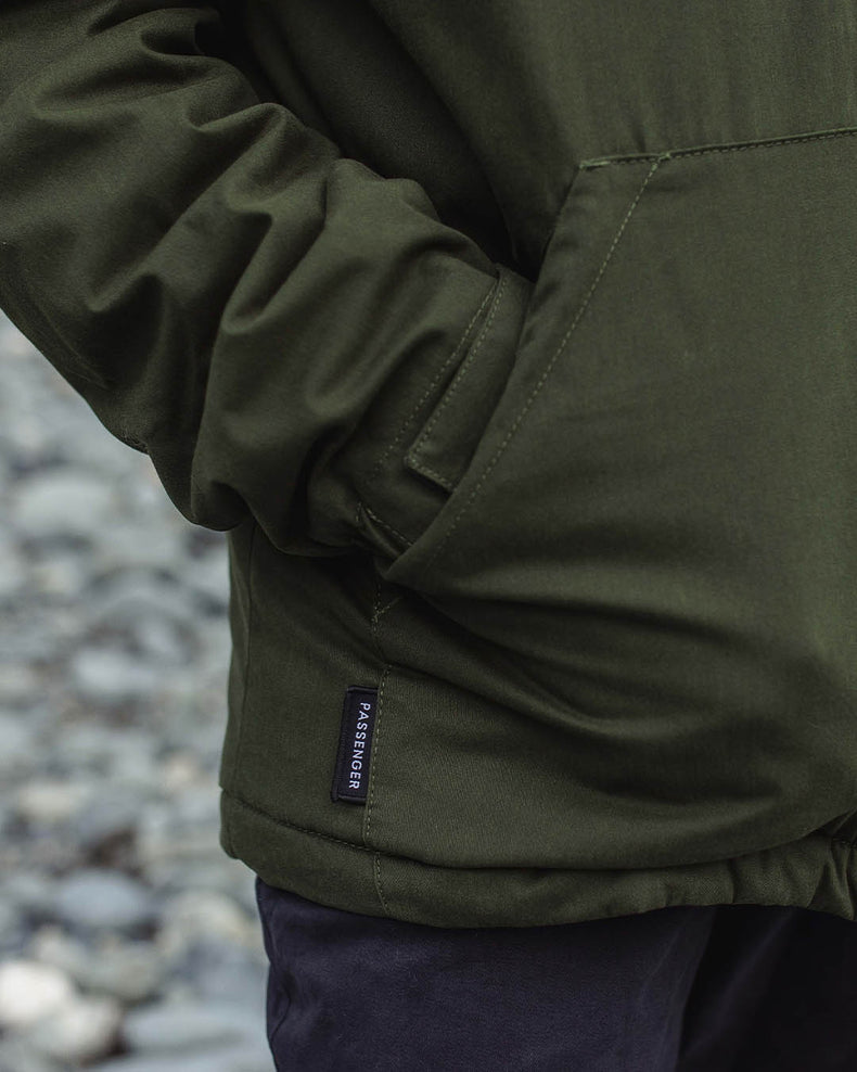 Passenger Discover Recycled Sherpa Lined Jacket Fir Tree