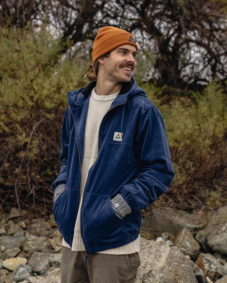 Passenger Horizon Cord Jacket Dark Denim