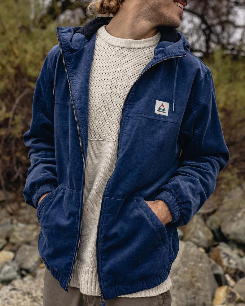 Passenger Horizon Cord Jacket Dark Denim