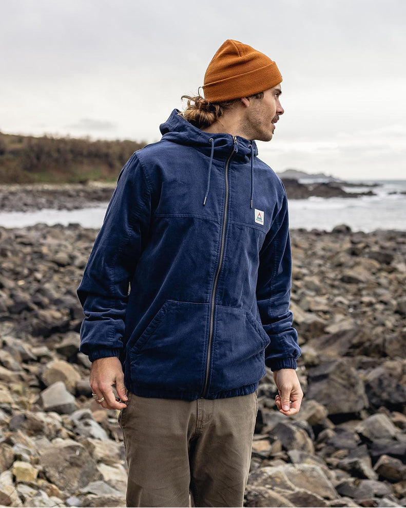 Passenger Horizon Cord Jacket Dark Denim