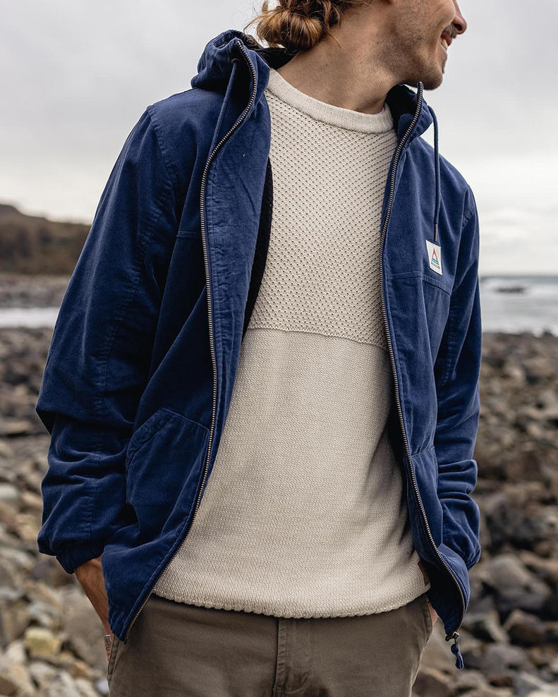 Passenger Horizon Cord Jacket Dark Denim