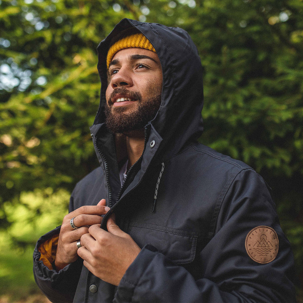 Passenger Baltic Recycled Jacket Faded Black