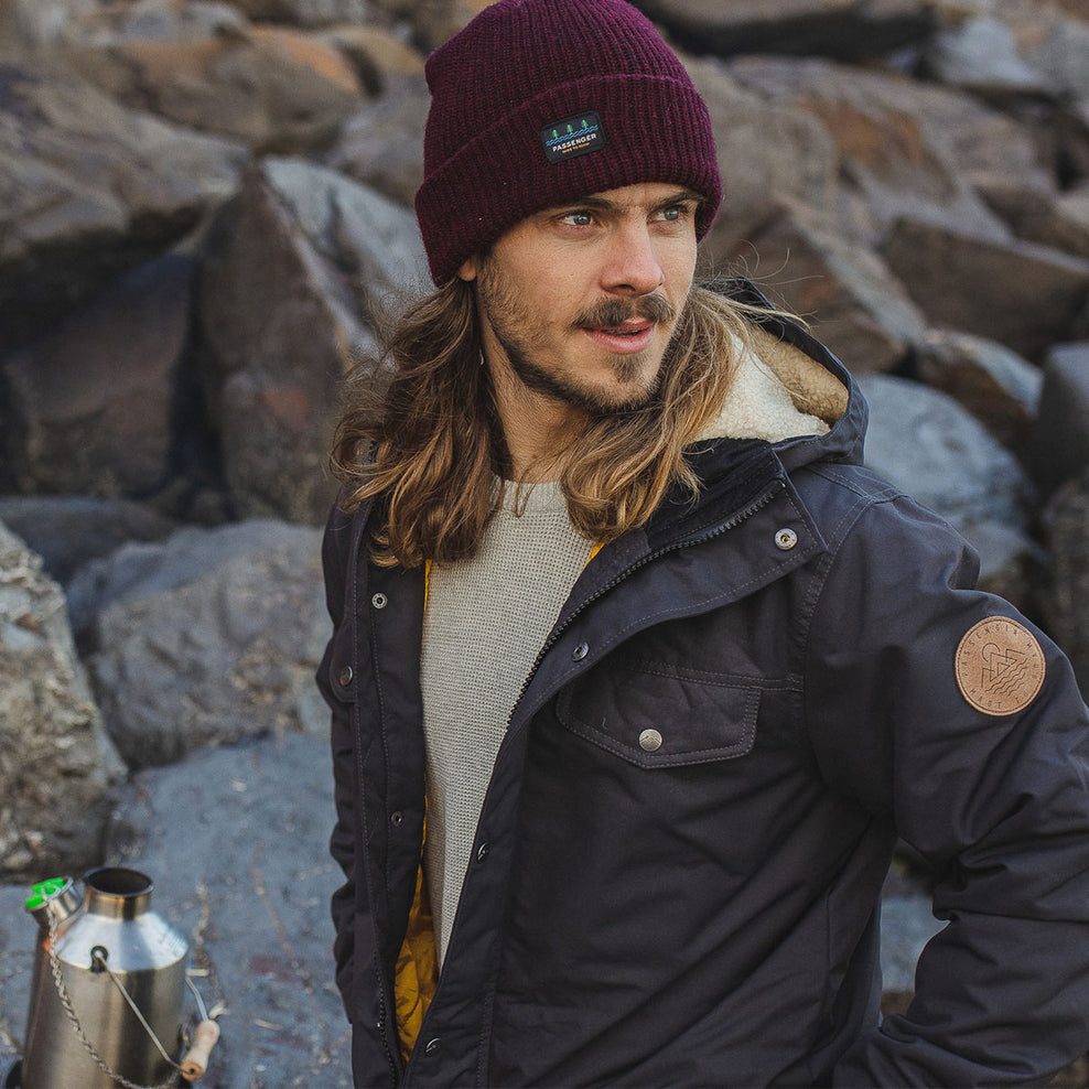 Passenger Baltic Recycled Jacket Faded Black