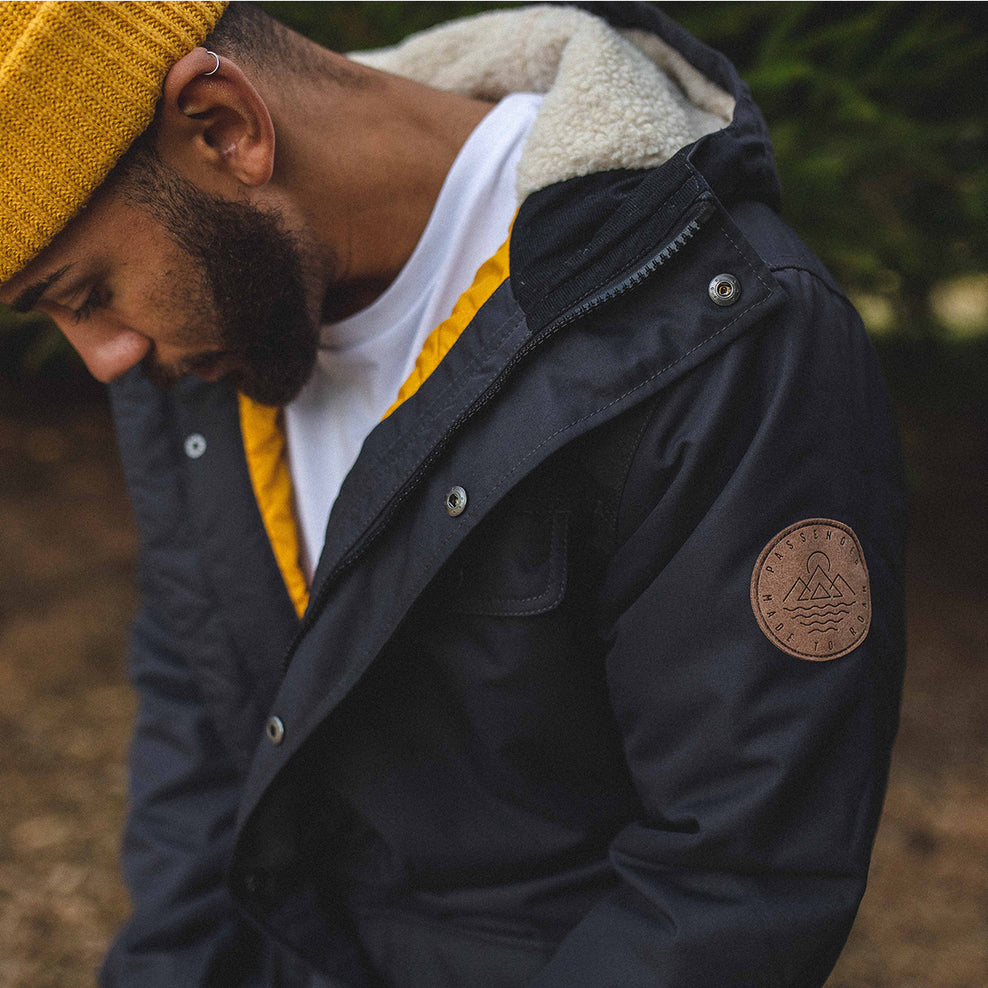 Passenger Baltic Recycled Jacket Faded Black