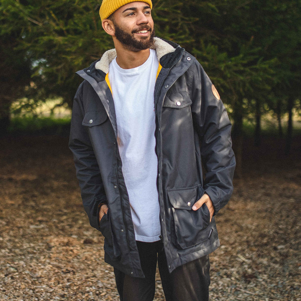 Passenger Baltic Recycled Jacket Faded Black