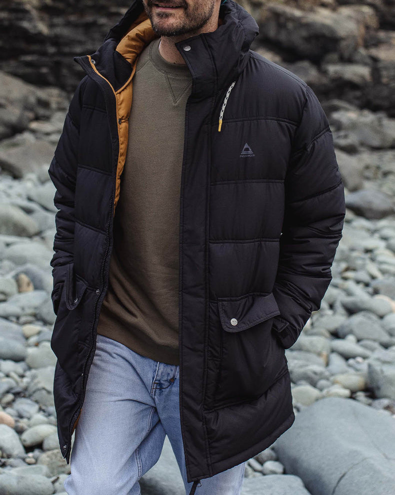 Passenger Ontario Recycled Jacket True Black