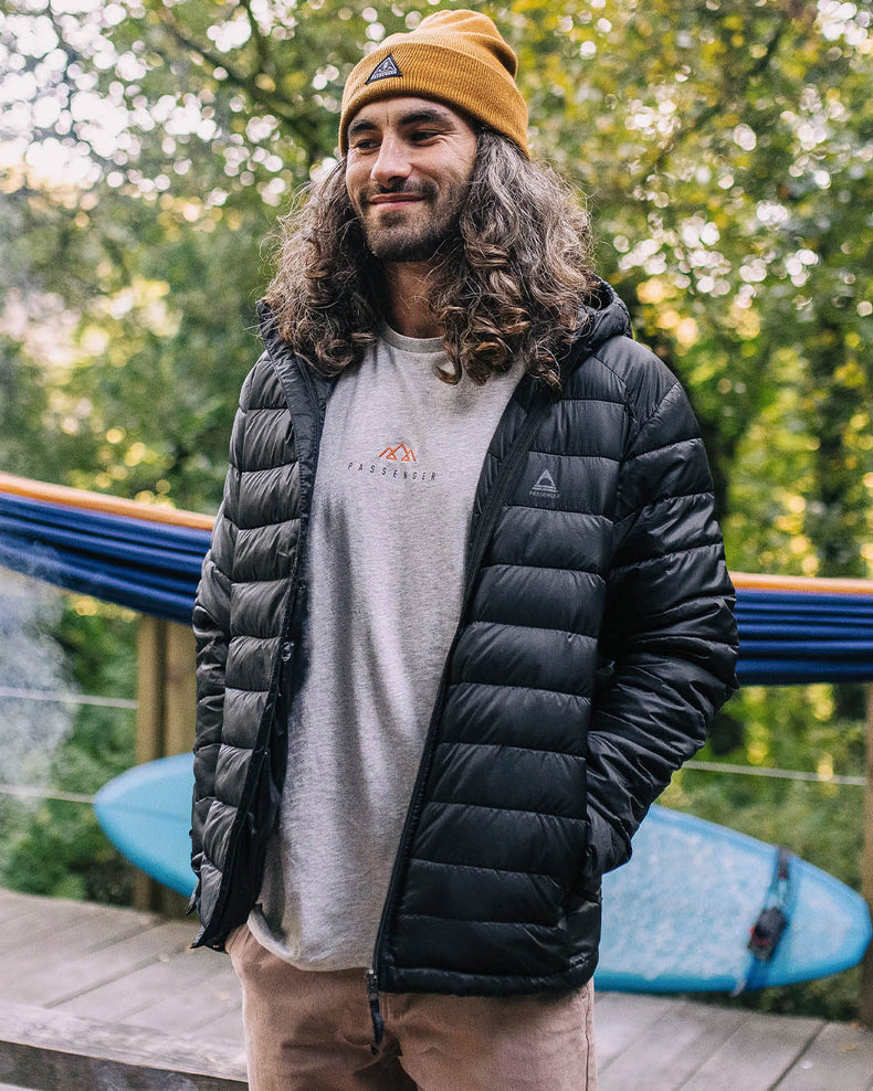 Passenger Roamer Recycled Insulated Jacket True Black