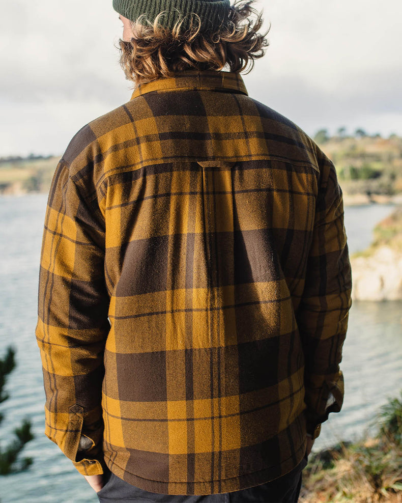 Passenger Freestyle Sherpa Lined Overshirt Tapenade