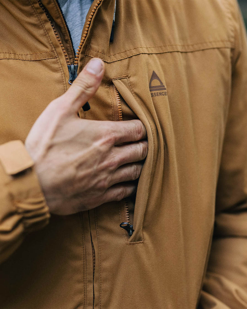 Passenger Discover Recycled Sherpa Lined Jacket Coconut