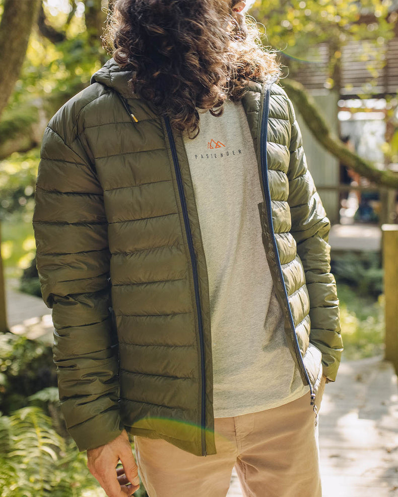 Passenger Roamer Recycled Insulated Jacket Khaki