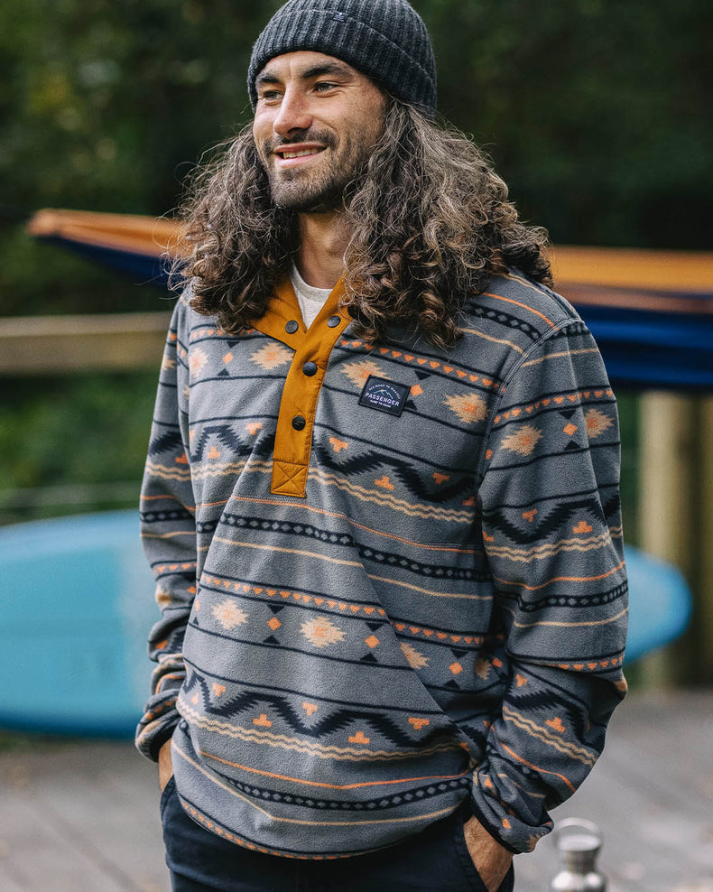 Passenger Journey Recycled Reversible Jacket Golden Brown