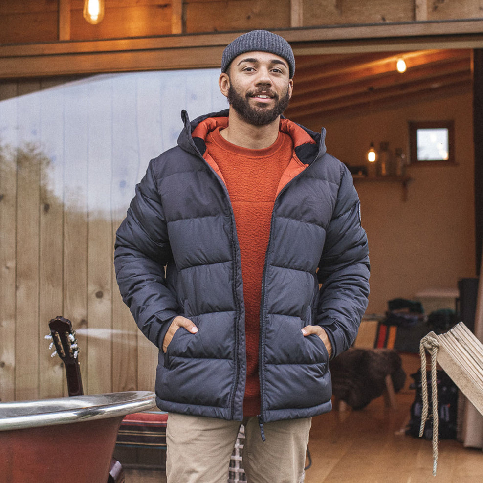 Passenger Manitoba Recycled Jacket Faded Black