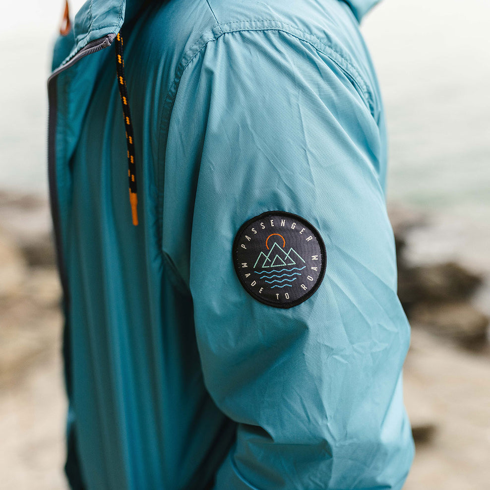 Passenger's Umnak Recycled Anorak Larkspur Blue