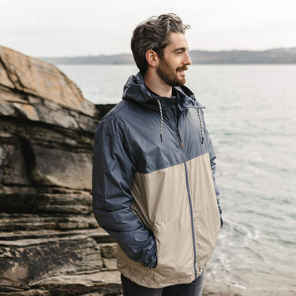 Passenger's Umnak Recycled Anorak Turbulence Grey