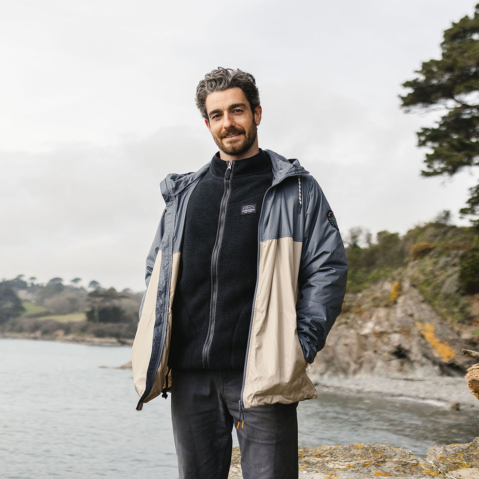 Passenger's Umnak Recycled Anorak Turbulence Grey