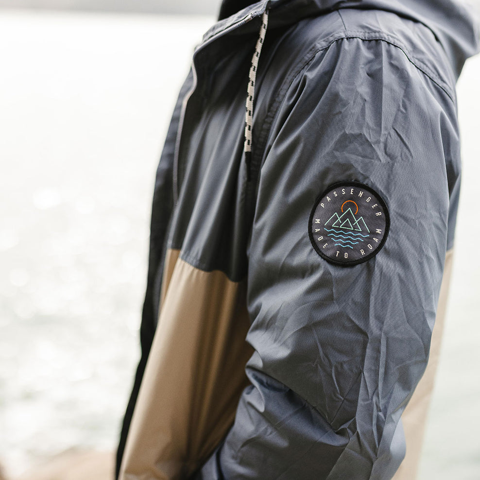 Passenger's Umnak Recycled Anorak Turbulence Grey