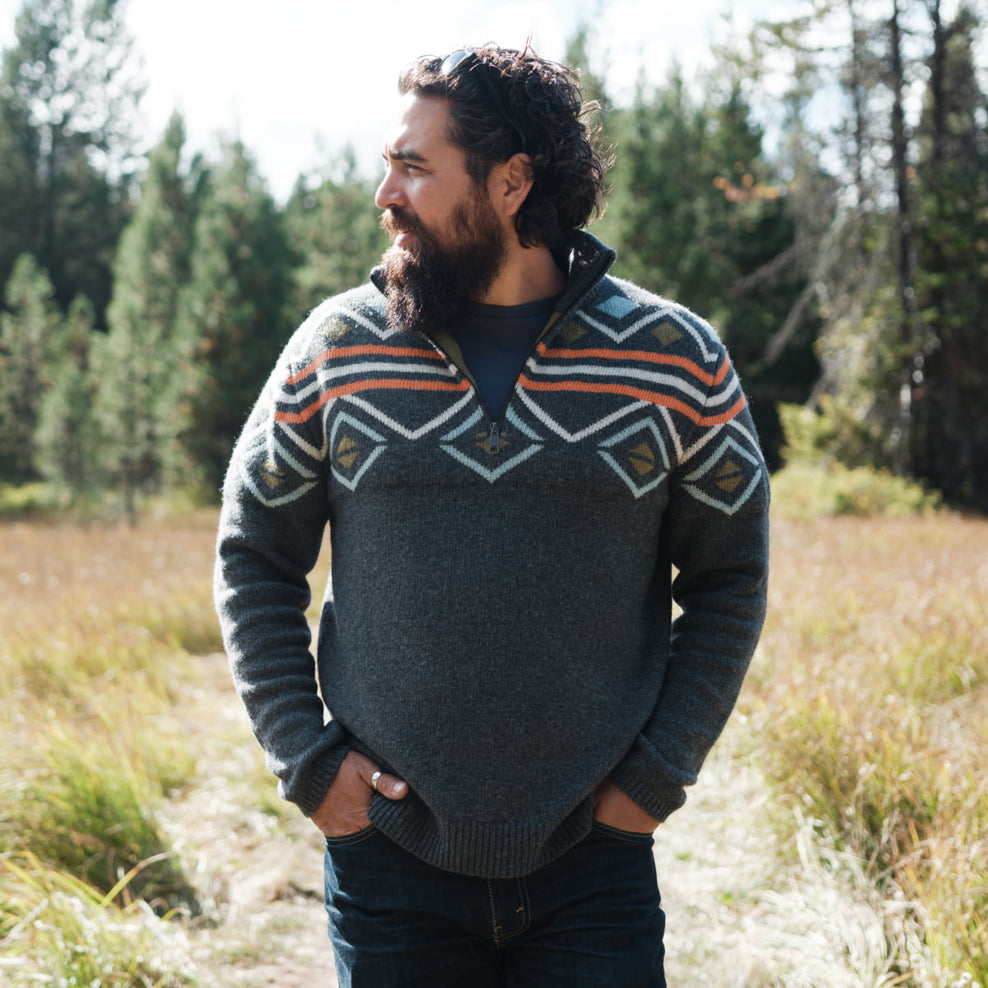 Passenger Ember Knitted Jumper Faded Black