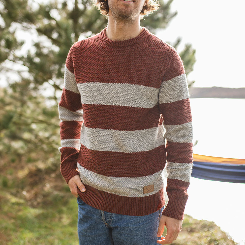 Passenger Kananaskis Knitted Jumper Russet
