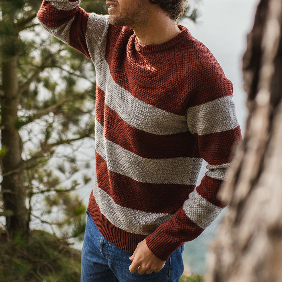 Passenger Kananaskis Knitted Jumper Russet