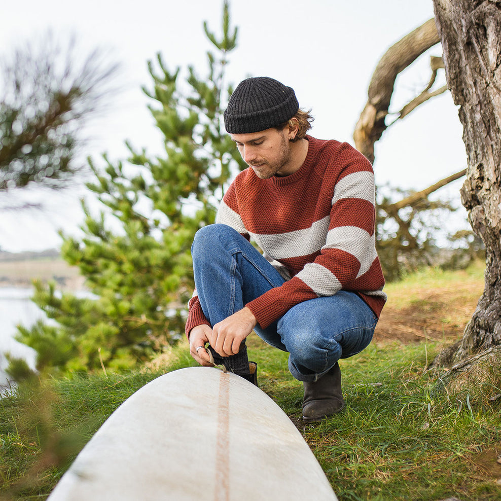 Passenger Kananaskis Knitted Jumper Russet