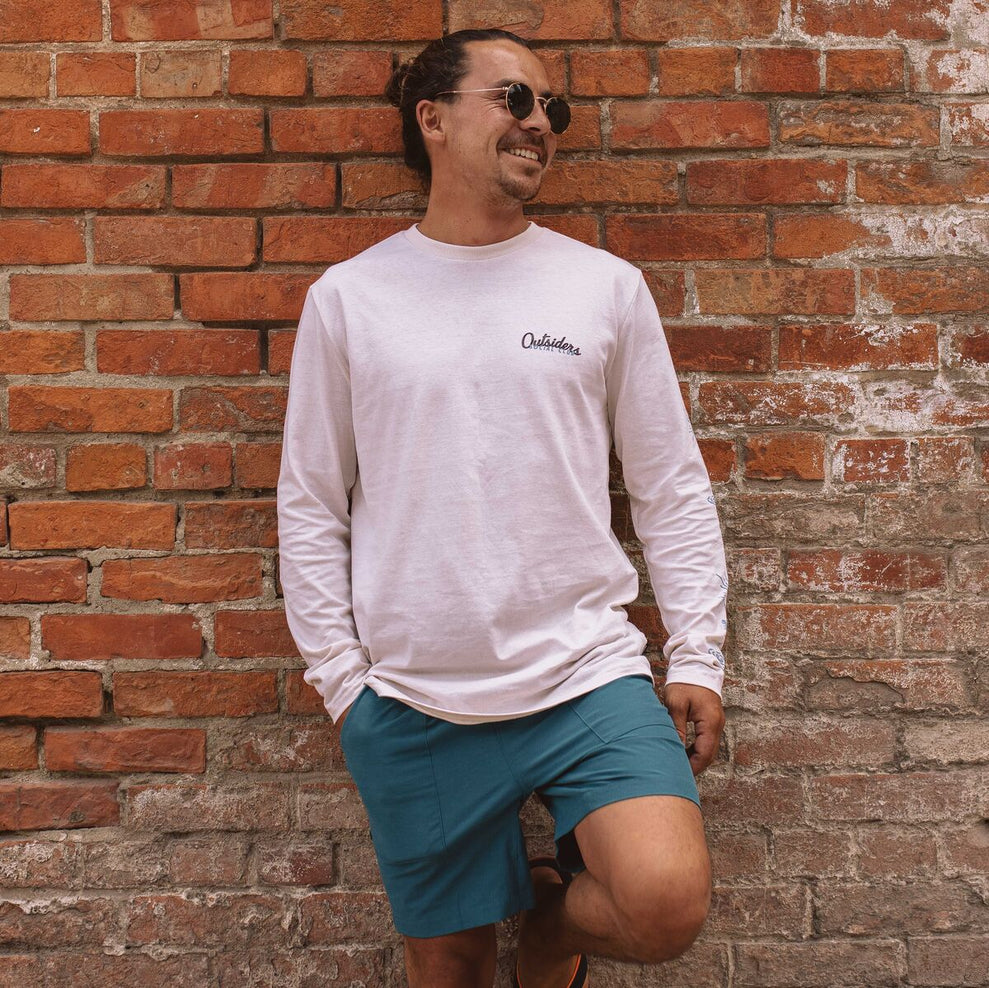 Passenger Osc Recycled Cotton Ls T-Shirt Birch