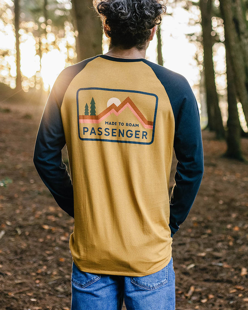 Passenger Made To Roam Recycled Cotton Ls T-Shirt Dusty Ochre