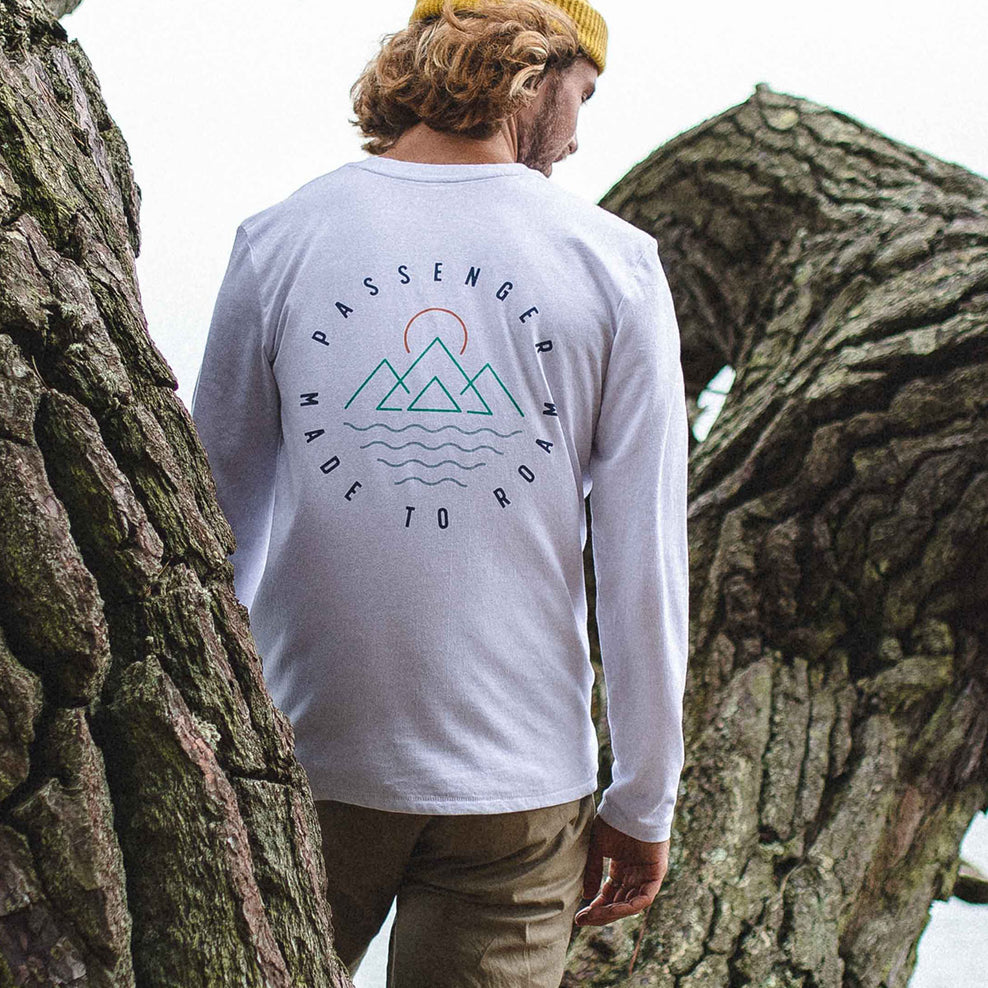 Passenger Escapism Recycled Ls T-Shirt White