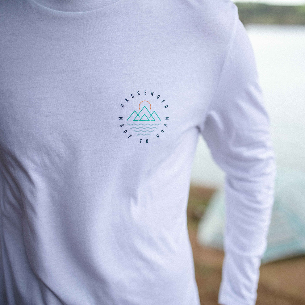 Passenger Escapism Recycled Ls T-Shirt White