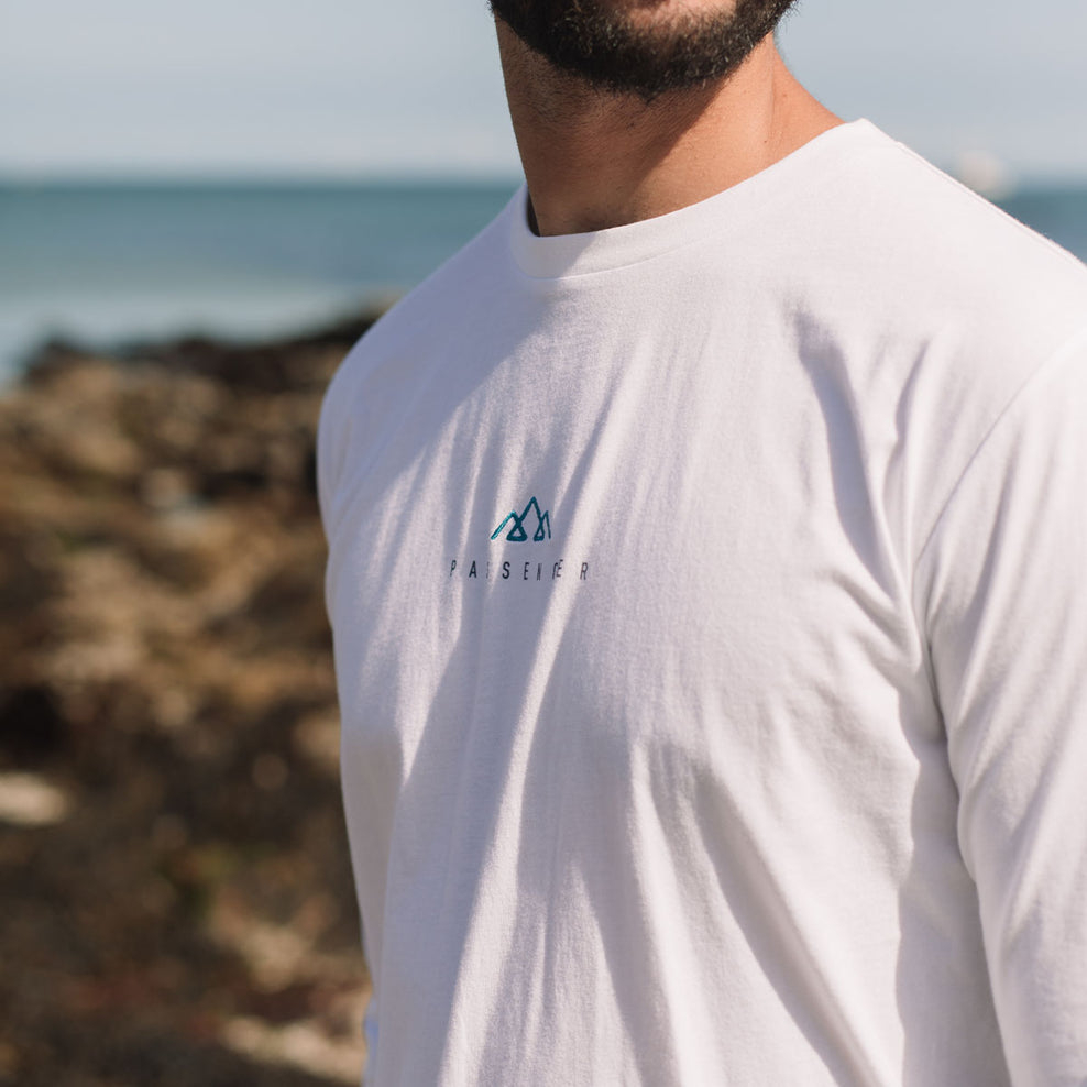 Passenger New Forest Recycled Ls T-Shirt White