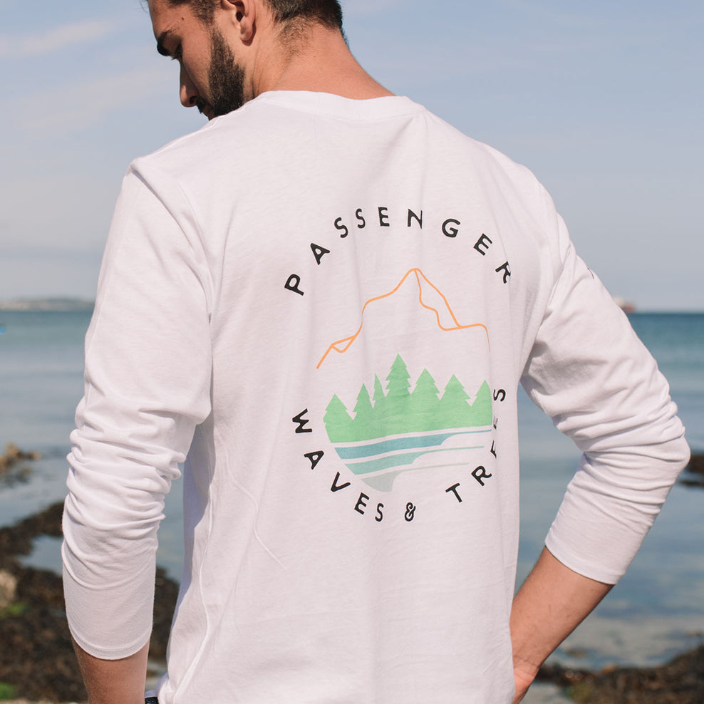 Passenger La Paz Recycled Ls T-Shirt White