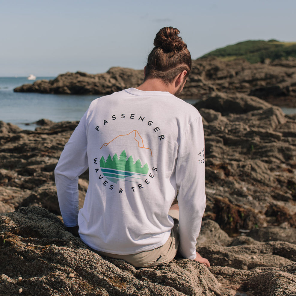 Passenger La Paz Recycled Ls T-Shirt White