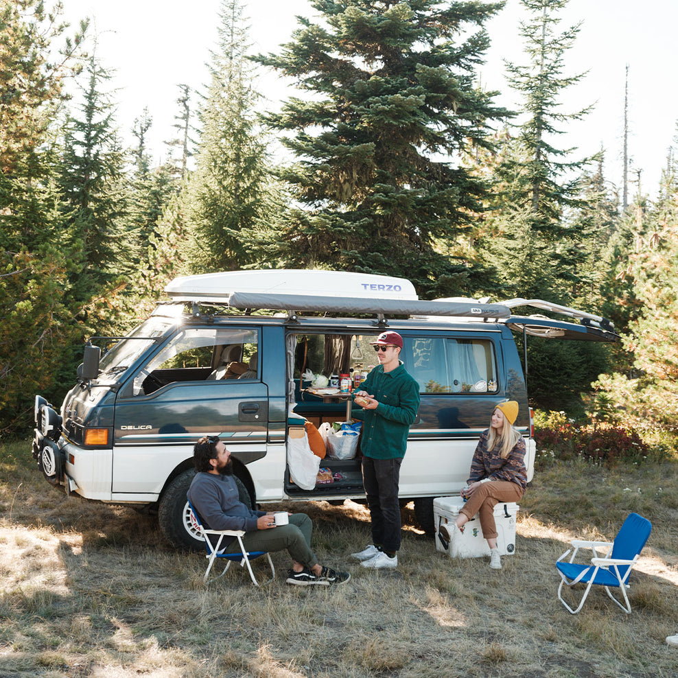 Passenger Backcountry Cord Shirt Storm Green