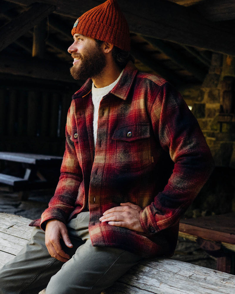 Passenger Barren Overshirt Wine