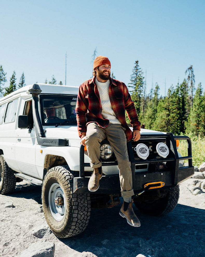 Passenger Barren Overshirt Wine