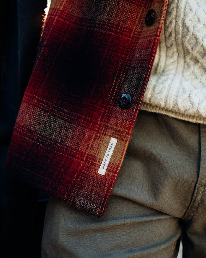 Passenger Barren Overshirt Wine