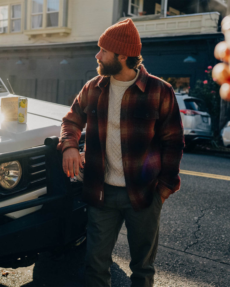 Passenger Barren Overshirt Wine