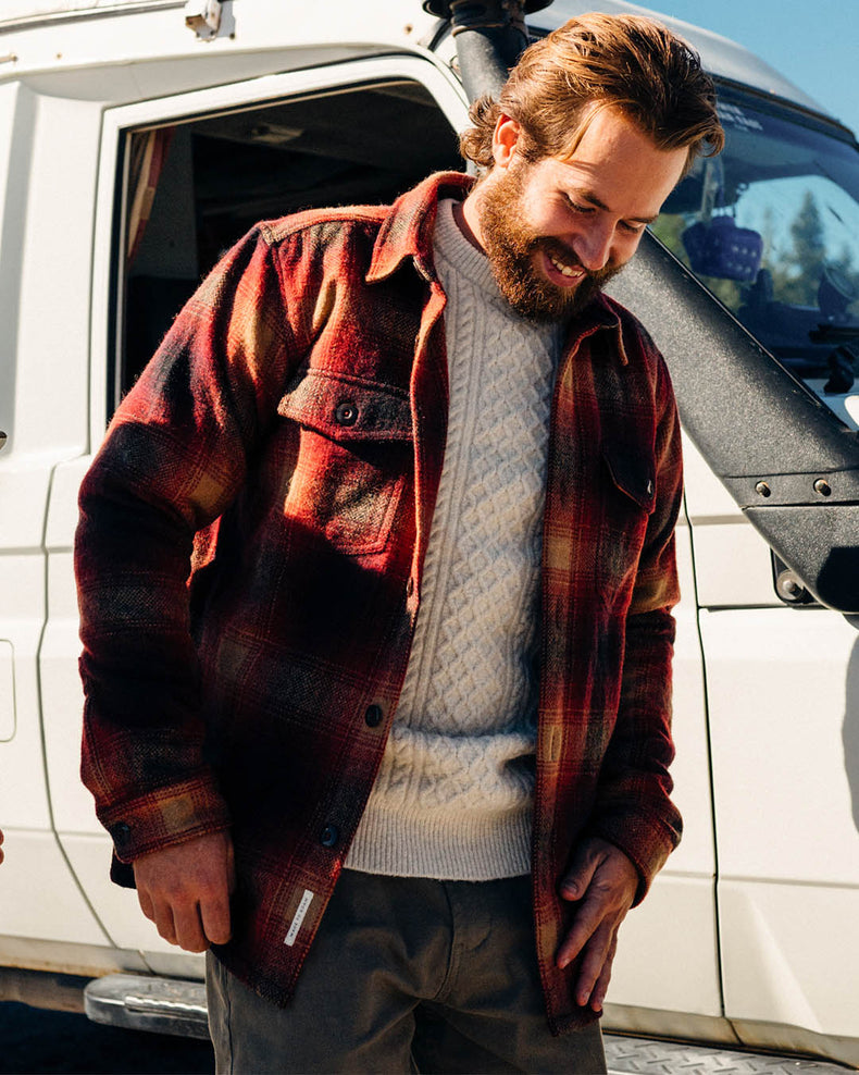 Passenger Barren Overshirt Wine